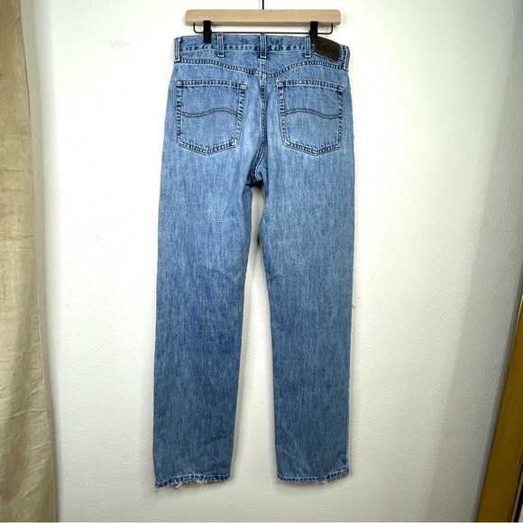 Lee 32x32 Regular Fit Straight Leg Jeans - Picture 4 of 10